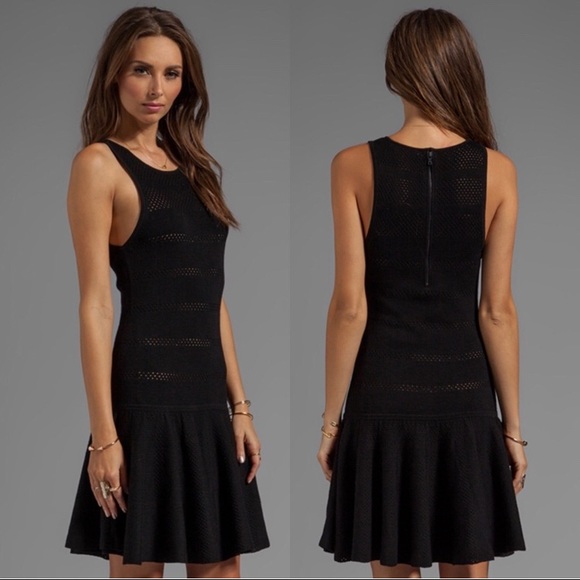Alice + Olivia Cecile Drop Waist Dress - Picture 1 of 8